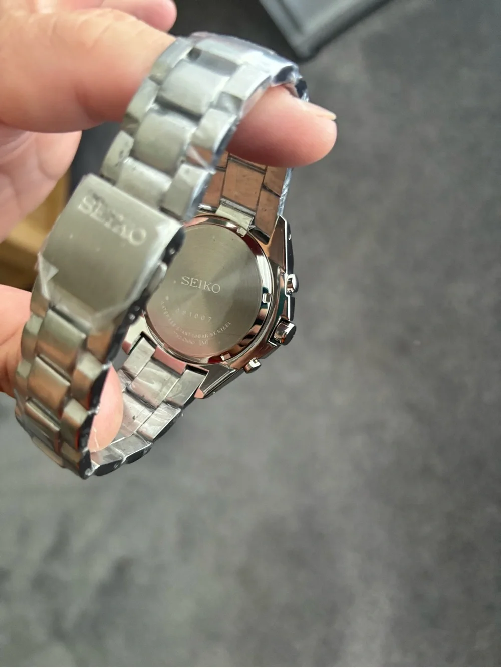 New Seiko Chronograph CUSTOM Mod Watch – USA High Quality Build